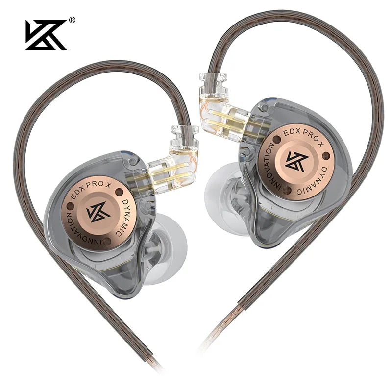 Audiophile Headphone Wired - KZ EDX PRO X słuchawki przewodowe