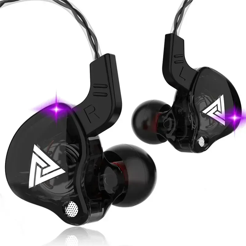 Audiophile Headphone Wired - Oryginalny sterownik miedziany QKZ AK6 HiFi