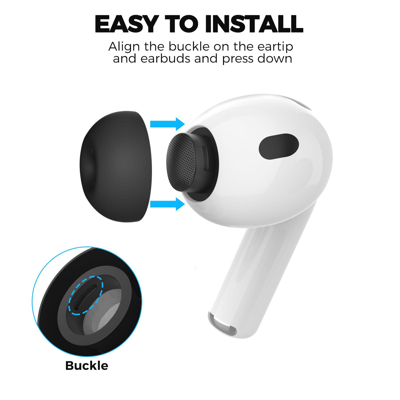 Silicone Ear Tip Replacement - Do AirPods Pro 3 XDcase 4