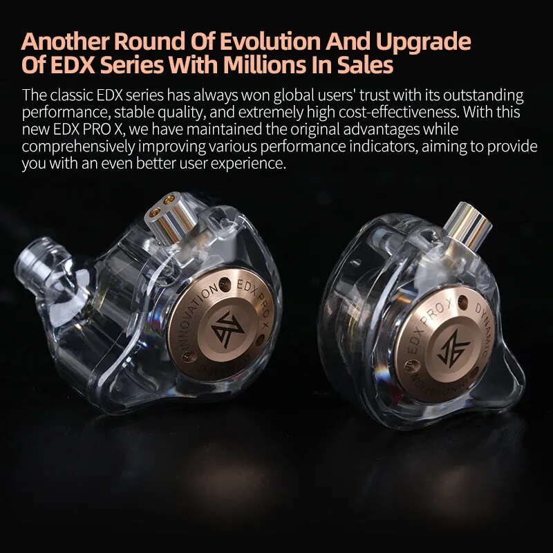 KZ EDX PRO X słuchawki przewod – Audiophile Headphone Wired recenzja i cena