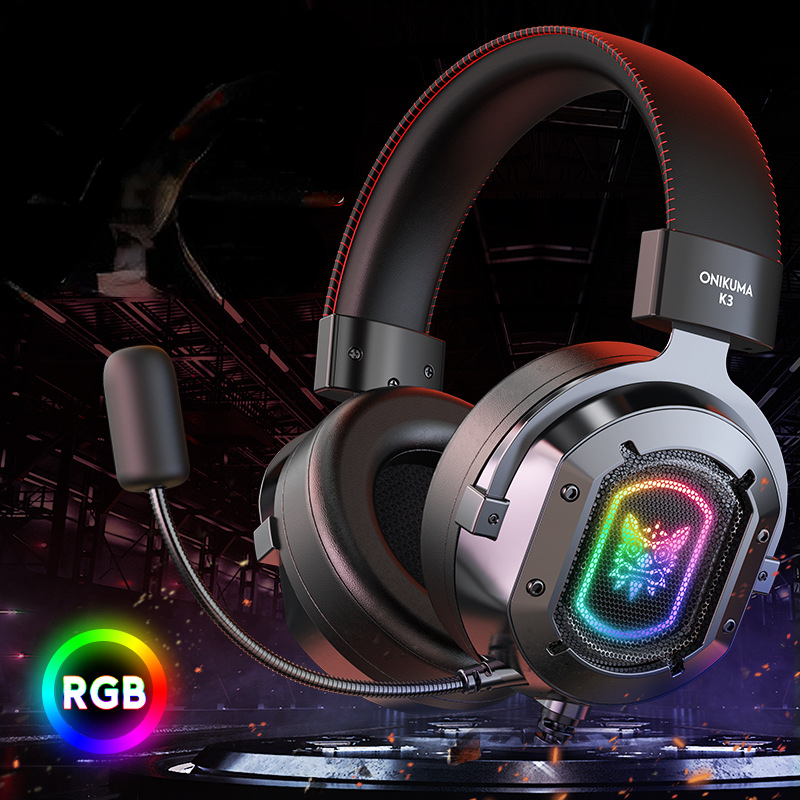 Zestaw słuchawkowy Onikuma k3  – Gaming Headset Rgb recenzja i cena