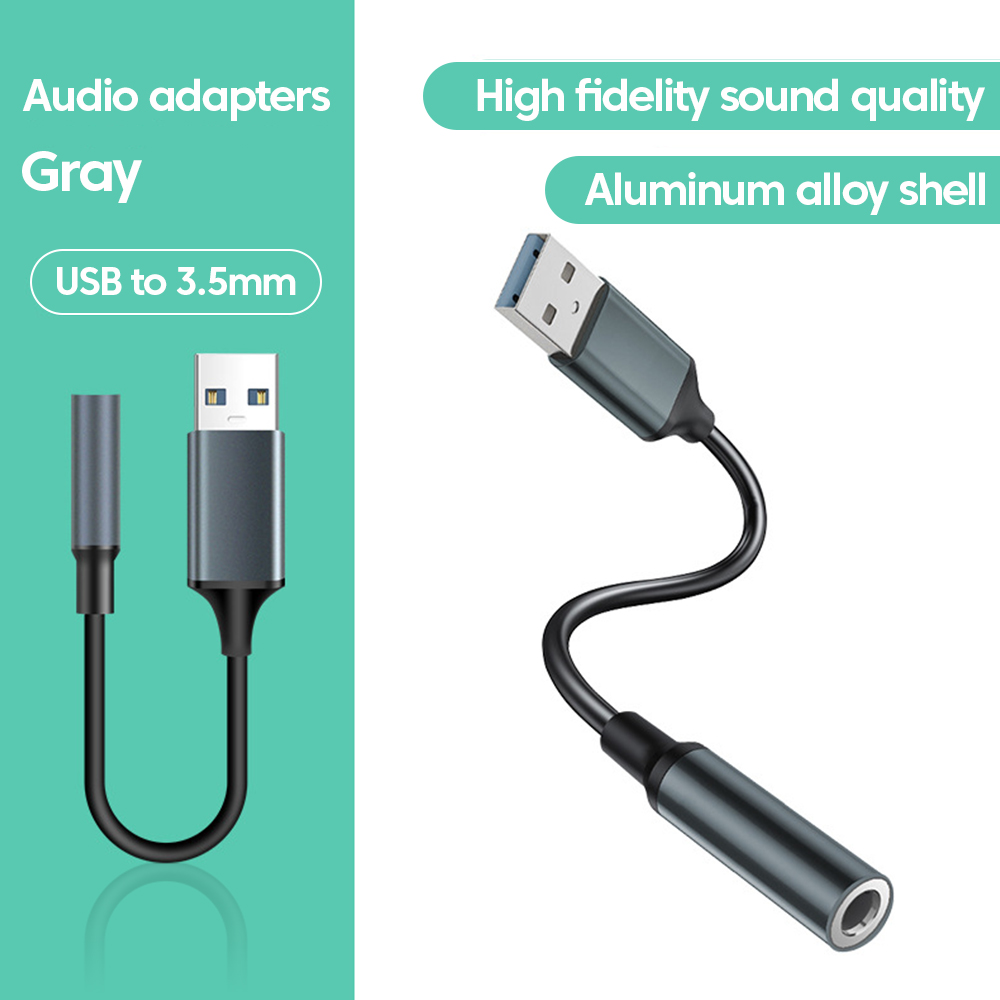 Adapter kabla USB na 3,5 mm Au – Wired Earphone Mic recenzja i cena