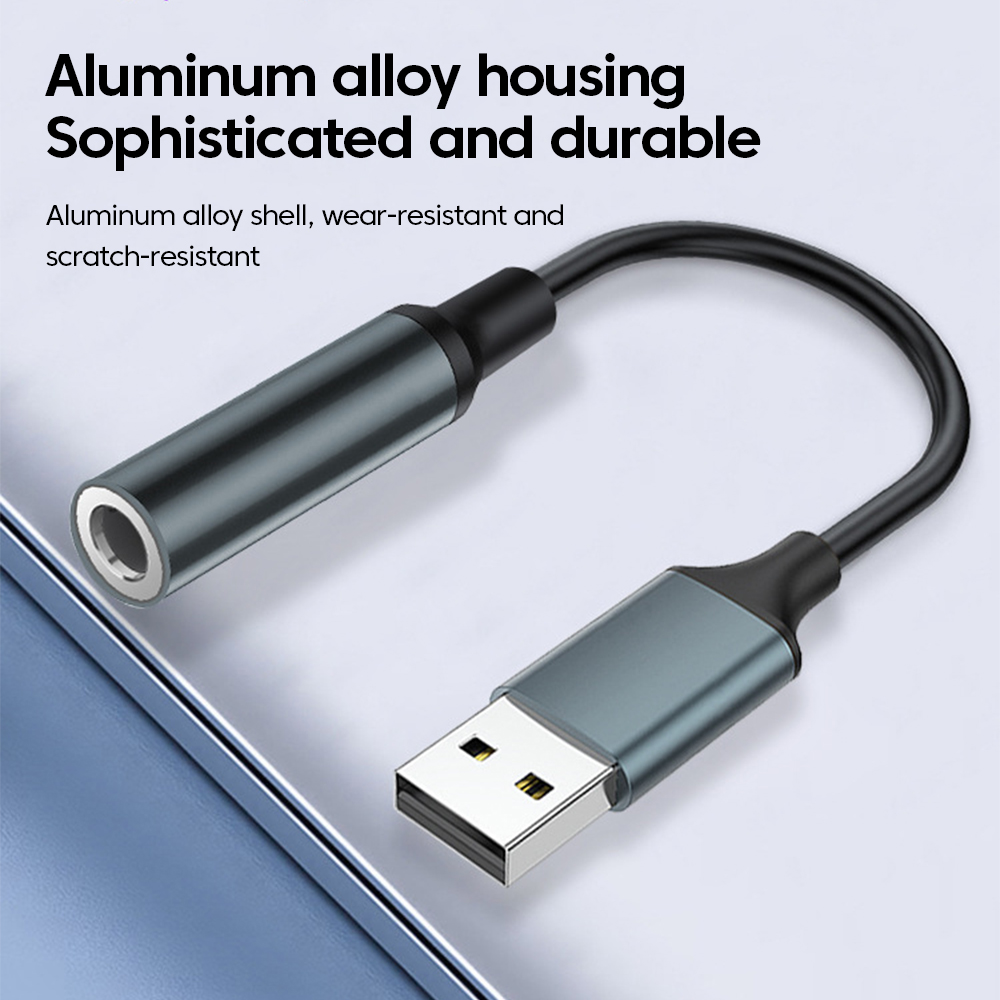 Adapter kabla USB na 3,5 mm Au – Wired Earphone Mic recenzja i cena