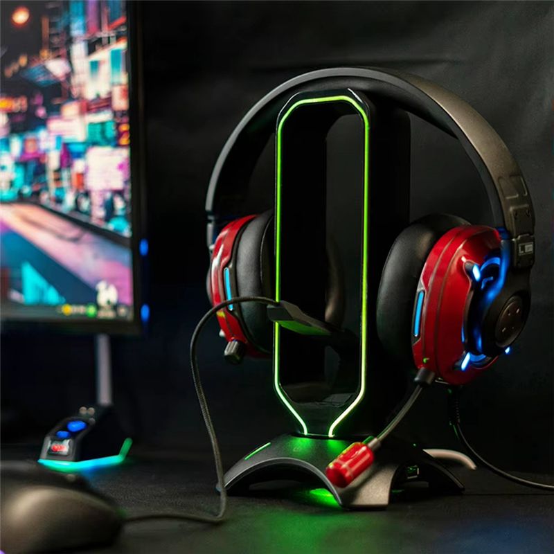 Stojak na słuchawki gamingowe  – Gaming Headset Rgb recenzja i cena