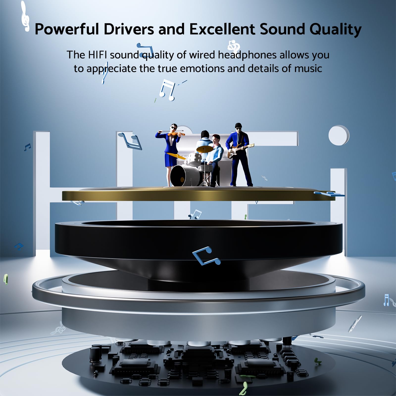 Słuchawki 9D Bass Stereo Type  – Wired Earphone Mic recenzja i cena