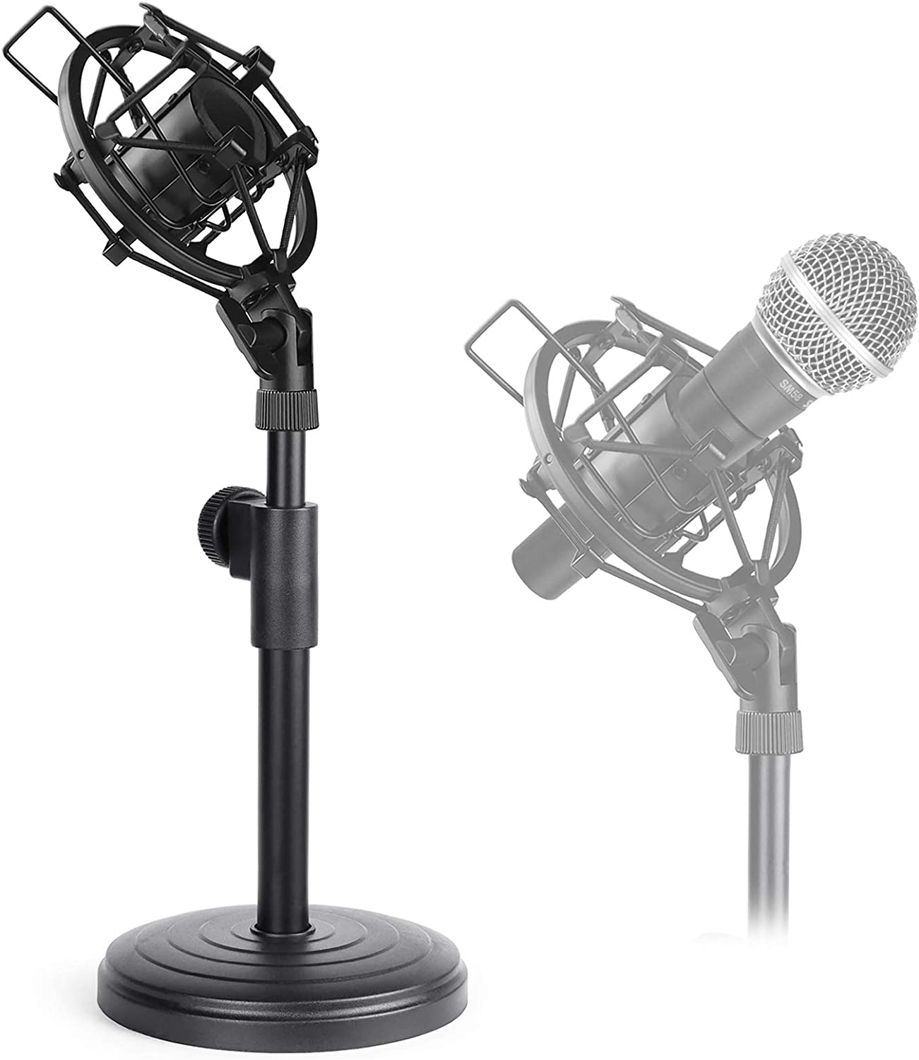 Stojak mikrofonowy na biurko,  – Shure Mic Sm58 recenzja i cena