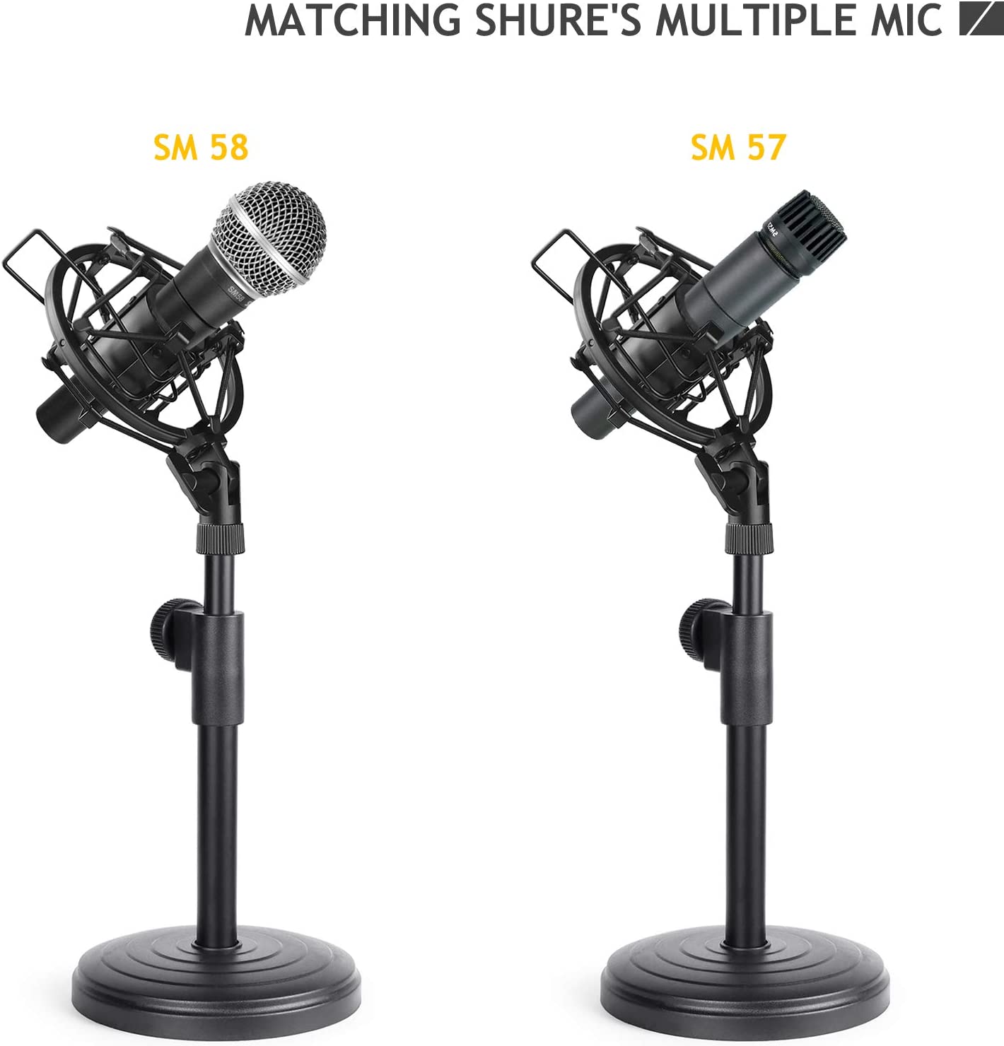 Stojak mikrofonowy na biurko,  – Shure Mic Sm58 recenzja i cena